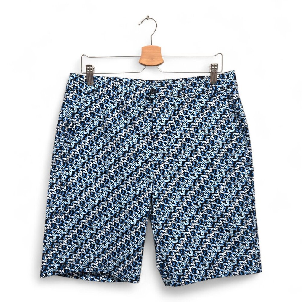 Chervo Men's Bermuda Globe 171E Golf Shorts Size 34 Multicolor NWT